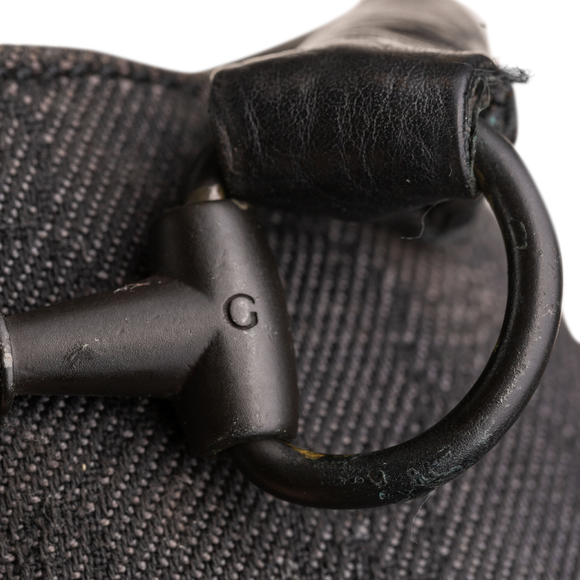 Pre-Loved Gucci GG Denim Shoulder Bag - Picture 10 of 12